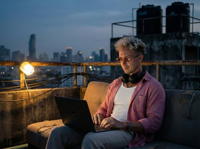 BYAS working on music in Bangkok
